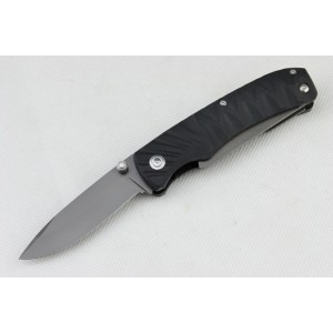 420 Stainless Steel Blade G10 Handle Multi Camping Knife with Bottle Opener Saw LED3025