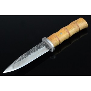 Handmade Stainless Steel Blade Hard Wood Handle Handmade Hunting Knife