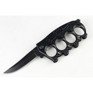 440 Stainless Steel Blade Coating Black Handle Fists Knife Multi Knife 3068