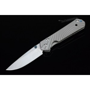 CR D2 Steel Blade Aluminum Handle Stonewash Pocket Knife3119