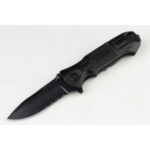 OEM Walther RC Ⅱ 440 Stainless Steel Blade Aluminum Alloy Handle Black Finish Pocket Knife3127