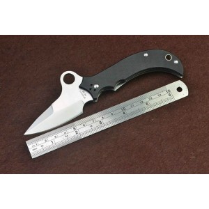 Spyderco.VG-10 Steel Blade G10 Handle Satin Finish Liner Lock Pocket Knife4778