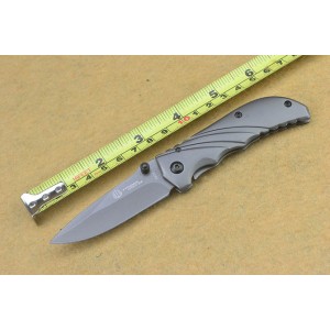 Strider.3Cr13NMoV Steel Blade Metal Handle Titanium Finish Liner Lock Pocket Knife4744