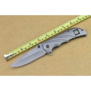 Strider.3Cr13MOV Steel Blade Metal Handle Titanium Finish Liner Lock Pocket Knife4710