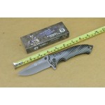 Strider.3Cr13Mov Steel Blade Metal Handle Titanium Finish Liner Lock Pocket Knife4609