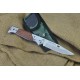 3Cr13oV Steel Blade Metal Bolster Wood Handle Satin Finish Liner Lock Pocket Knife4974