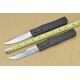 Bat.440C Stainless Steel Blade Aluminum Handle Satin Finish Push Botton Lock OTF Automatic-opening Knife4730