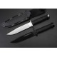 Cold Steel.D2 Steel Blade ABS Handle Satin/Black Finish Fixed Blade Survival Knife with Kydex Sheath5227