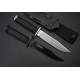 Cold Steel.D2 Steel Blade ABS Handle Satin/Black Finish Fixed Blade Survival Knife with Kydex Sheath5227