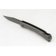 Buck.440 Stainless Steel Blade Metal Handle Titanium Finish Back Lock Pocket Knife3069