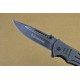 Browning.440 Stainless Steel Blade Metal Handle Stonewash Finish Liner Lock Pocket Knife4445