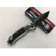 Smith Wesson.440 Stainless Steel Blade Aluminum Handle Stonewash Finish Liner Lock Pocket Knife5928