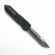 Stainless Steel Aluminum Handle Tactical OTF Automatic Knife with Glass Breaker