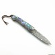 Damascus Steel Blade Assisted Open Pocket Knife Collection Easy Opening 